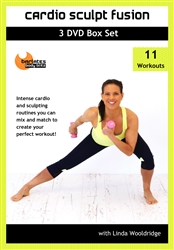 Barlates Body Blitz Cardio Sculpt Fusion 11 Workout DVD Set with Linda ...