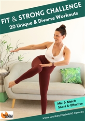 Fit and Strong Challenge 20 Workouts on 2 DVDs- Barlates Body Blitz ...